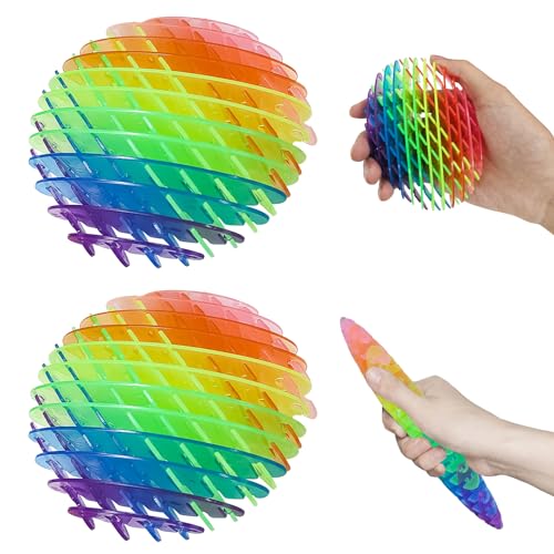 DOWNDRIFT Fidget Wurm Spielzeug,Formwandelnder Wurm Spielzeug,Widerstand Fidget Spielzeug,Sensorisches Fidget Spielzeug,Decompression Fidget-Fingerspielzeug für Erwachsene und Kinder von DOWNDRIFT