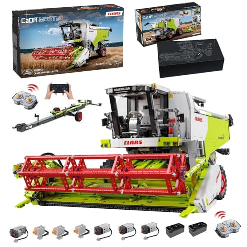 DOYAY Technik Mähdrescher 1: 17 für CADA CLAAS Dominator 370 Traktor, Groß Traktor mit 7 Motoren Set, Technik Mähdrescher ModeII Bausatz, 4567 TeiIe MOC Mahdrescher ModeII für CADA C61508W DOYAY Technik Mähdrescher 1: 17 für CADA CLAAS Dominator 370 Traktor, Groß Traktor mit 7 Motoren Set, Technik Mähdrescher ModeII Bausatz, 4567 TeiIe MOC Mahdrescher ModeII für CADA C61508W von DOYAY