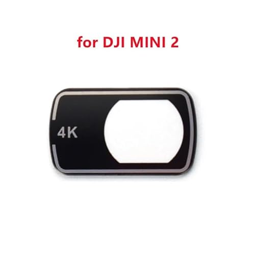 DOYEFZQC for M-avic Mini 2 Gimbal Kamera Objektiv Glas Abdeckkappe Set Gummi stoßdämpfer Ball for D-JI Mavic Mini 1/2/SE Reparatur Teile (Size : Mini2 Lens Glass) von DOYEFZQC