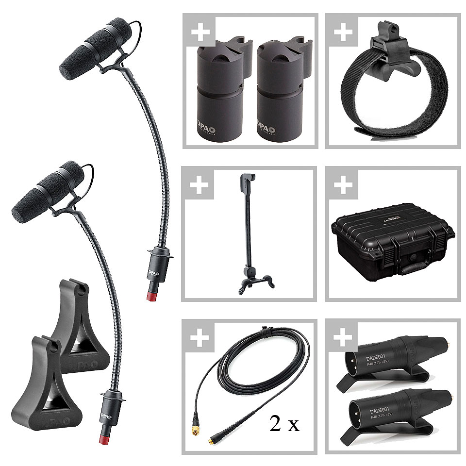 DPA 4099 CORE Small Touring-Set Instrumentenmikrofon DPA 4099 CORE Small Touring-Set Instrumentenmikrofon von DPA