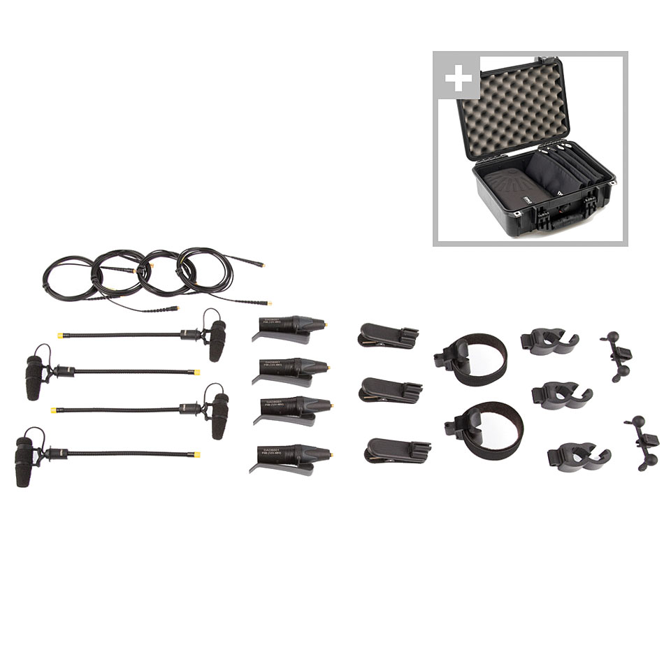 DPA KIT-4099-DC-4R Rock Touring Kit Instrumentenmikrofon von DPA