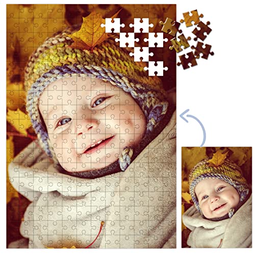 Foto-Puzzle 35-1000 Teile/inkl - Fotopuzzle selbst gestalten, Puzzle Machen Sie Ihr eigenes Puzzle, individuelles Puzzle für Erwachsene und Kinder, Familie, Hochzeit, Abschlussfeier, Geschenk von DPDP