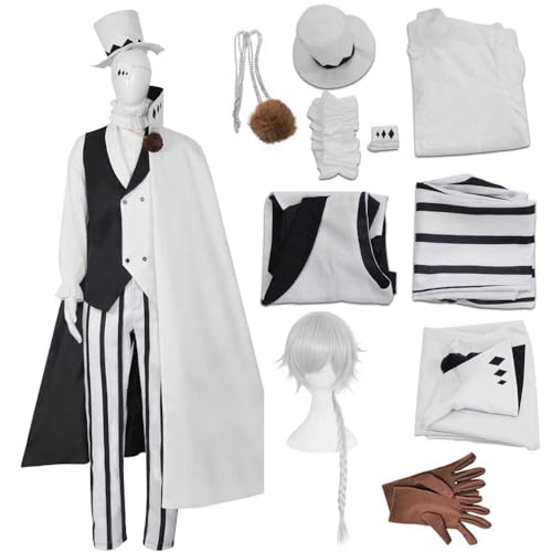 DPHKAM Nikolai Cosplay Kostüm Nikolai Outfit Uniform Sigma Kostüm Komplettes Set Herren Halloween von DPHKAM