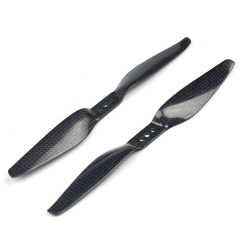 1 Paar von 3K Carbonfaser -Propellern CW CCW kompatibel mit 8055 9055 1055 1155 1255 1355 1455 1555 Kompatibel mit DIY -Multicopter Quadcopter(1455) von DPLBAZHC