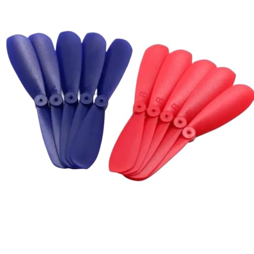 10pcs 46 mm 4,6 cm 0,8 mm 1,0 mm CW CCW AB -Propeller kompatibel mit verschiedenen Coreless -Motoren Kompatibel mit Drohnen und Flugzeuge 5 Paare(1.0MM Hole) von DPLBAZHC