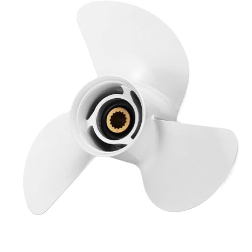 13 1/4x17-K 15 Zahnpropeller Kompatibel mit Verschiedene Außenbordmotoren 60 PS bis 130 PS von DPLBAZHC