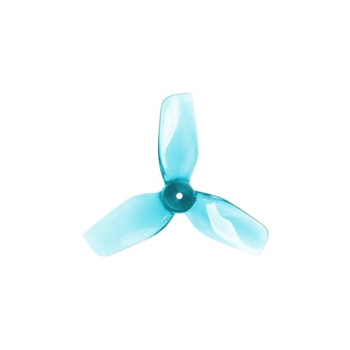 16pcs 8pair 31mmx3 1,22 Zoll 3 Tri-Propeller-Requisiten kompatibel mit Alpha A65-Rahmen Kompatibel mit FPV-Drohnen-Teile(Crystal Blue) von DPLBAZHC