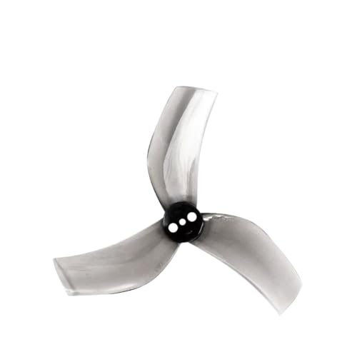 16pcs 8pairs D63 63 mm 2,5 Zoll 3-Propeller Kompatibel mit RC FPV Racing Freestyle Zahnstocher Cine Whop-Drohnen(Dark Grey) von DPLBAZHC