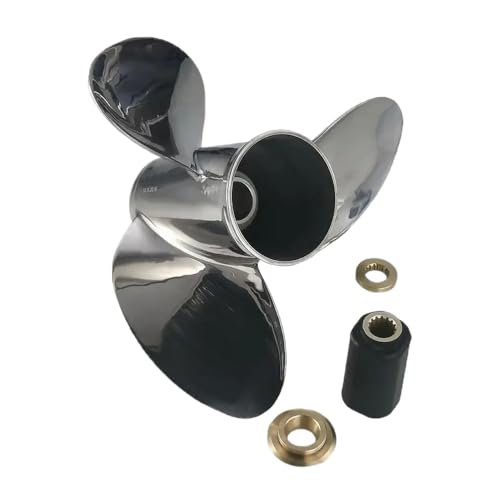16x21.5 Edelstahlpropeller Kompatibel mit Außenbordmotoren kompatibel mit 150-300 PS-Motoren 16x21.5-r von DPLBAZHC