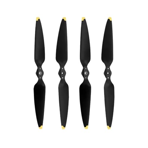 2/4 Paar niedrige Rauschpropeller -Requisiten mit Air 3 Air 3s Drone Trick FILDDLE Paddle FING FAUSPROSSPROSSES Accessoires kompatibel(2 Pair Gold) von DPLBAZHC