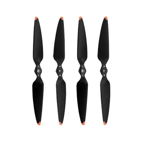 2/4 Paar niedrige Rauschpropeller -Requisiten mit Air 3 Air 3s Drone Trick FILDDLE Paddle FING FAUSPROSSPROSSES Accessoires kompatibel(2 Pair Orange) von DPLBAZHC