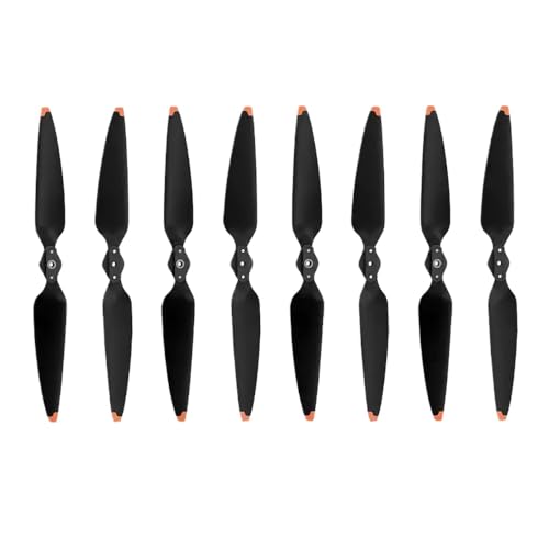 2/4 Paar niedrige Rauschpropeller -Requisiten mit Air 3 Air 3s Drone Trick FILDDLE Paddle FING FAUSPROSSPROSSES Accessoires kompatibel(4 Pair Orange) von DPLBAZHC