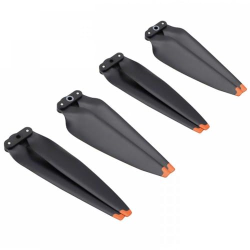 2/4 Paare niedrige Geräuschfaltungsrequisiten Kompatibel mit kompatible Luft 3 Drohnen Schnellveröffentlichungspropellerzubehör(2 Pairs Orange) von DPLBAZHC