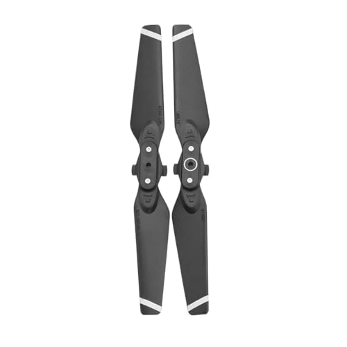 2 Packersatz -Propeller Kompatibel mit Spark Drone Schnellfreisetzung 4730f kompatible Ersatzteile(White Stripe) von DPLBAZHC