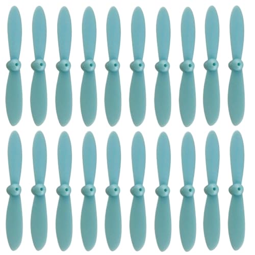 20 Stücke Ersatzpropeller -Set Kompatibel mit Drohnenquadcopter RC -Zubehör in 5 Farben, die mit verschiedenen Modellen kompatibel sind(Blue) von DPLBAZHC