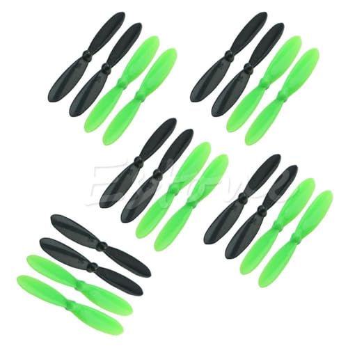 20 -teilige Ersatzpropeller Kompatibel mit kompatible Quadcopter -Modelle von DPLBAZHC