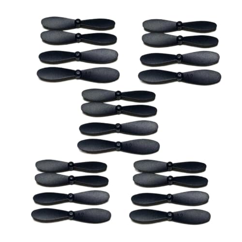 20pcs Faltbarer Propeller Kompatibel mit RC-Drohnen-Quadcopter kompatibel mit 4D-V2-Modell von DPLBAZHC