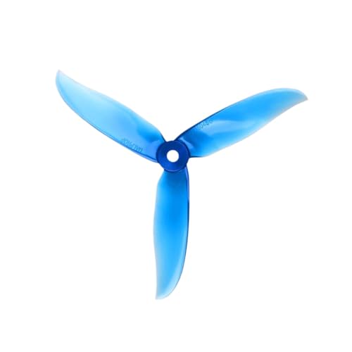 24 PCs 12 Paare Dalprop Cyclone T5045C Pro 5045 3 Propellers kompatibel mit FPV -Freestyle -Drohnen und Quadcopter -Version(Crystal Blue) von DPLBAZHC