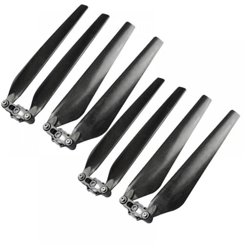 28 Zoll Carbonfaserfalt -Propeller -Paddel -Paddel kompatibel mit 2880 Kompatibel mit CW CCW -Anwendungen Kompatibel mit die UAV -Drohne Kompatibel mit Landwirtschaft(2880-8PCS with clamp) von DPLBAZHC