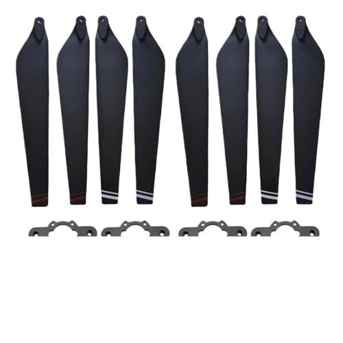 2880 Kohlenstoffpropeller -Klemmzubehör für E5000 kompatible landwirtschaftliche Sprühdrohne(Color Props 8pcs) von DPLBAZHC