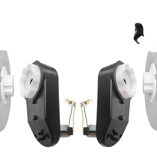 2PCS Kids Electric Carbox Getriebe kompatibel mit 12 V 24 -V -Geschwindigkeitsmotor -Upgrade Kompatibel mit Fahrt mit Fahrzeugen Motormotor(2pcs 12V390 16000rpm) von DPLBAZHC