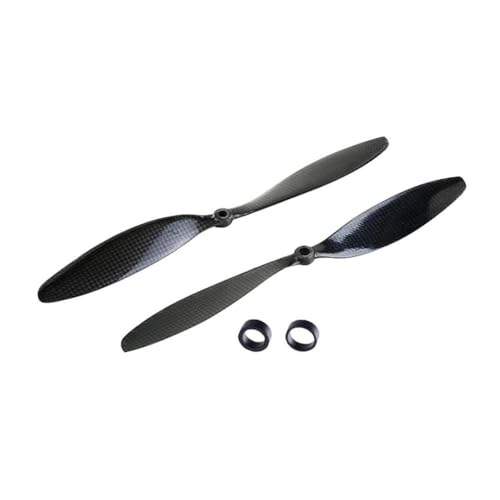 2pairs Carbonfaser -Propeller 8045 1045 1047 1147 1238 1260 1245 CW CCW Kompatibel mit RC Quadcopter und Hexacopter Accessoire(2pairs 1045) von DPLBAZHC