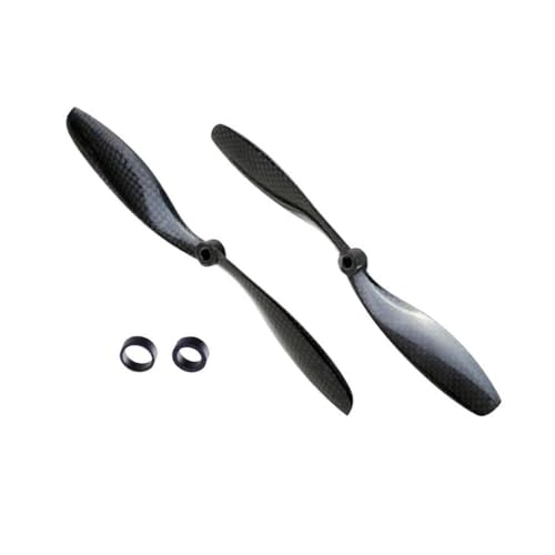 2pairs Carbonfaser -Propeller 8045 1045 1047 1147 1238 1260 1245 CW CCW Kompatibel mit RC Quadcopter und Hexacopter Accessoire(2pairs 1260) von DPLBAZHC