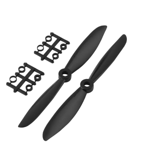 2pcs Schwarze Propeller 5030 5045 6030 6045 8045 6x4,5 CW CCW kompatibel mit Quadcopter QAV250(2Pcs 5045 Propeller) von DPLBAZHC
