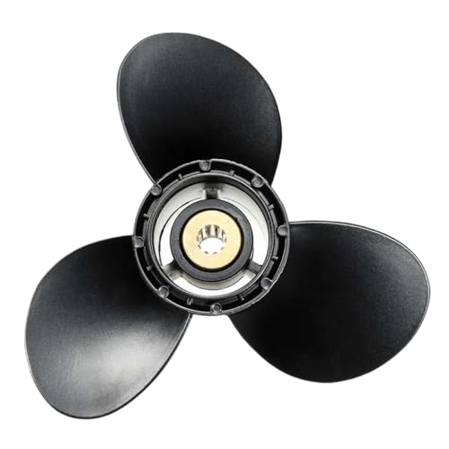 3 Aluminium-Außenbordpropeller 58100-93723-019 kompatibel mit 8-20 PS 9 1/4 x 9 10 Spline-Zahnrotation von DPLBAZHC