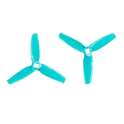 3052 1,5 mm 5 mm 3 Zoll 3pc Propeller Kompatibel mit kompatible RC FPV Rennstil Freestyle Zahnstocher Cine Whoop Ducted Drohnen DIY -Teile(12Pairs Blue) von DPLBAZHC