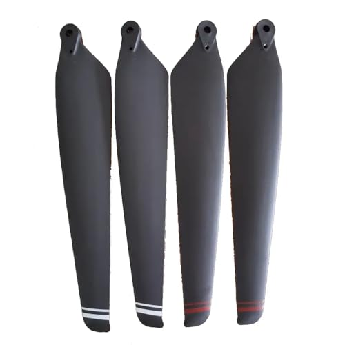 32 Zoll Kohlefaser Nylon gemischtes Propeller 4/8 PCs CW CCW kompatibel mit verschiedenen Landwirtschaftspaddel -Paddel -Ersatzteilen(P20 Props 4pcs) von DPLBAZHC