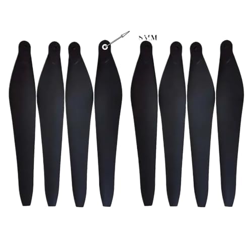 34 Zoll Faltpropeller Kohlefaser Kunststoff CW CCW kompatibel mit X9 Motorstromsystem Kompatibel mit die Reparatur von Drohnenanbietern(3411-8MM Props 8pcs) von DPLBAZHC