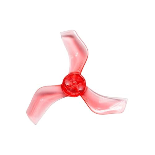 4 Paare 8 Stück 1mm Welle 1635 1,6 x 3,5 x 3 40 mm kompatible CCW CW -Propeller Kompatibel mit bürstenlose Motoren in RC -Drohnen und Flugzeugen(Through red) von DPLBAZHC