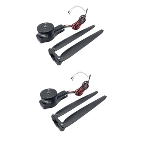 4 Set bürstenloser Motorstromsystem mit 24 -Zoll -2480 -Propeller Kompatibel mit Landwirtschafts -UAV -Drohnenteile kompatibel(1 Set CW 1 Set CCW) von DPLBAZHC