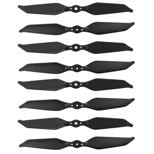 4 oder 8 Pack 8331f CF Carbonfaser -Propeller Kompatibel mit profitierende Requisiten niedriger Rausch- und Rauschreduktionsvergleich, kompatibel mit verschiedenen Drohnen(2 Blade 8pcs) von DPLBAZHC