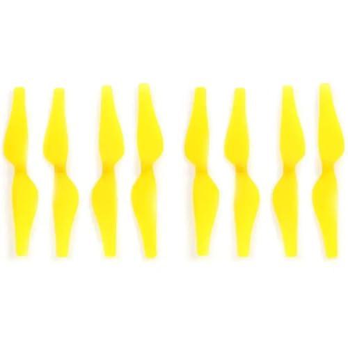 4 oder 8 Teile Schnellfreisetzungs -Propeller Kompatibel mit kompatible Drohnen -Reparaturzubehör Kompatibel mit Drohnenpropellerersatz(Yellow Props 8pcs) von DPLBAZHC