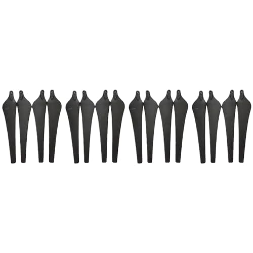 4 -teilige kompatible Kamera Drohne Hexacopter Accessoire Set DIY Quadcopter Teile E1200 1760 Carbon Nylon Faltpropeller 17 Zoll CW CCW(1760 Props 8pcs) von DPLBAZHC