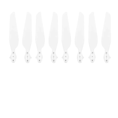 4-teilige schnelle Faltbare Treiber Kompatibel mit kompatible RC Quadcopter Ersatzteile x8 SE X8SE 2020(Four Pairs White) von DPLBAZHC