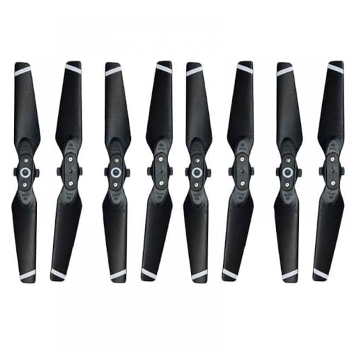 4730f Ersatzpropeller Kompatibel mit Spark Drone Schnellfreisetzungsklapper CCW 4 Paare Universalzubehör(White Stripe) von DPLBAZHC