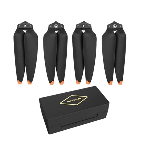4PCS 5747F niedrige Rauschen Schnellveröffentlichungs-Propeller mit Speicherhülle Kompatibel mit Air 3-Drohnenzubehör kompatible Optionen(Blades Storage Box) von DPLBAZHC
