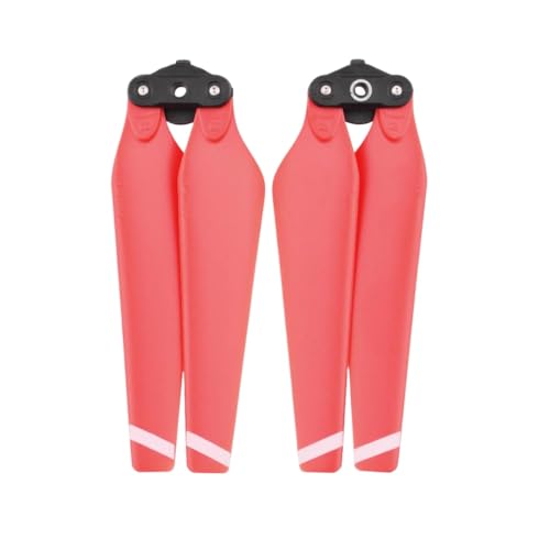 4PCS Folding Propellers kompatibel mit Pro Drone Schnellveröffentlichung 8330F -Lüfter Ersatzteile(Red) von DPLBAZHC