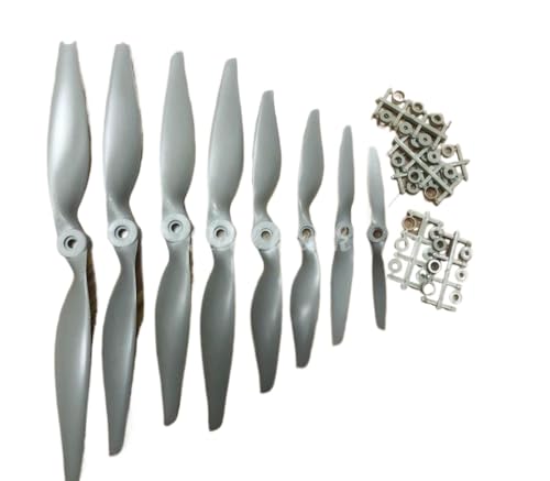 4pcs Nylonglasfaser Elektrische Propeller -kompatibel mit RC -Modellen Größen 4.75x4.75 bis 8x6 Ersetzen(7x5 4pcs) von DPLBAZHC