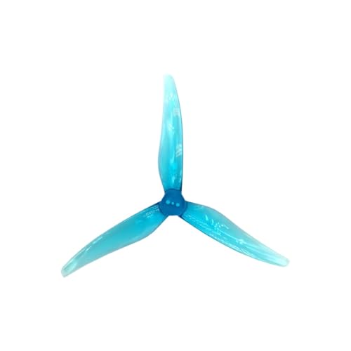 5.1 Zoll 3-Propeller 1,5 mm 2 mm bürstenloser Motor kompatibel mit FPV-Rennsport- und Freestyle-Drohnen SL 5125(12pair Blue) von DPLBAZHC