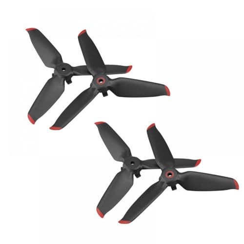 5328s Schnellveröffentlichungs -Propeller kompatibel mit FPV Combo Ersatzflügellüfter Ersatzteile für FPV -Paddelzubehör(Red 2 Pairs) von DPLBAZHC