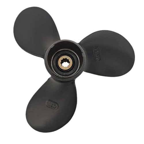 7 1/2 x 7 Marine Boat Propeller Schwarzes Zubehör kompatibel mit 4-6 PS-Außenbordmotoren 7 1/2 x 7 Marine Boat Propeller Schwarzes Zubehör kompatibel mit 4-6 PS-Außenbordmotoren von DPLBAZHC