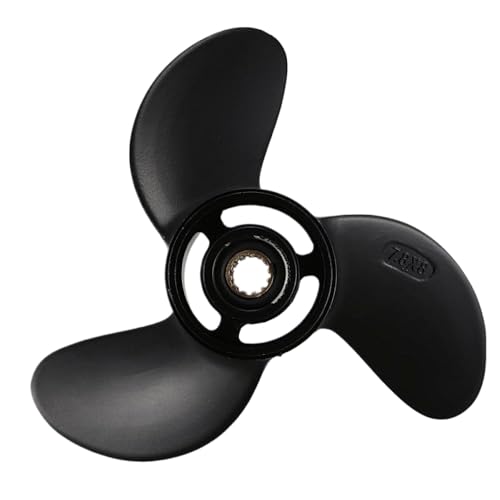 7.8x8 Aluminium-Außenborder-Propeller-kompatibel mit 4-6 PS-Motoren Modell 3R1W64516-0 von DPLBAZHC