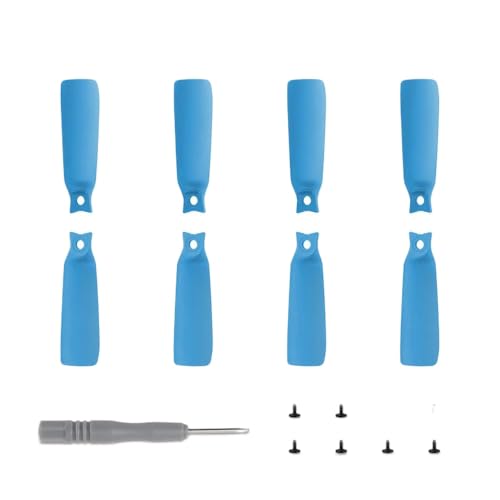 8 Pack -Propeller mit niedrigen Rauschen Kompatibel mit kompatible Flip -Drohnen -Zubehör(Blue) von DPLBAZHC