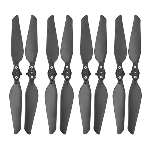 8 Pack -Schnellfreisetzungen Faltbare Propeller -Kompatibel mit X8 SE 2020 RC Quadcopter -Zubehör(Black) von DPLBAZHC