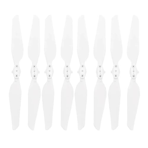 8 Pack -Schnellfreisetzungen Faltbare Propeller -Kompatibel mit X8 SE 2020 RC Quadcopter -Zubehör(White) von DPLBAZHC