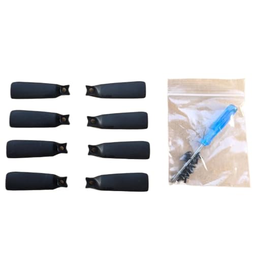 8 -teilige Ersatzpropeller kompatibel mit Flip Drone Accessoires 4022f Paddelflügel Ersatzteile(3 Sets) von DPLBAZHC
